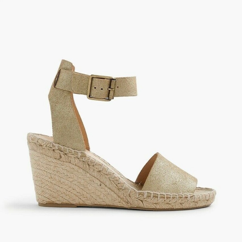 *J. CREW* Corsica Espadrille Wedge Sandals